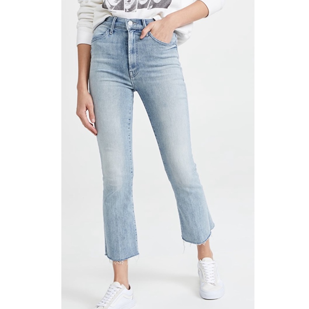 *NWT* MOTHER The Hustler Ankle Fray